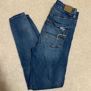 American Eagle Next Level Stretch Curvy Super high rise Jegging jeans